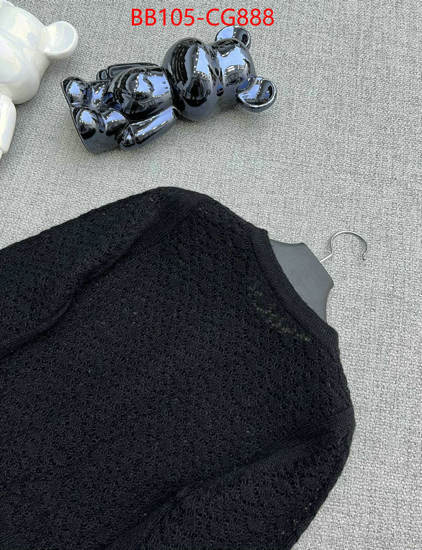 Clothing-Chanel fake designer ID: CG888 $: 105USD