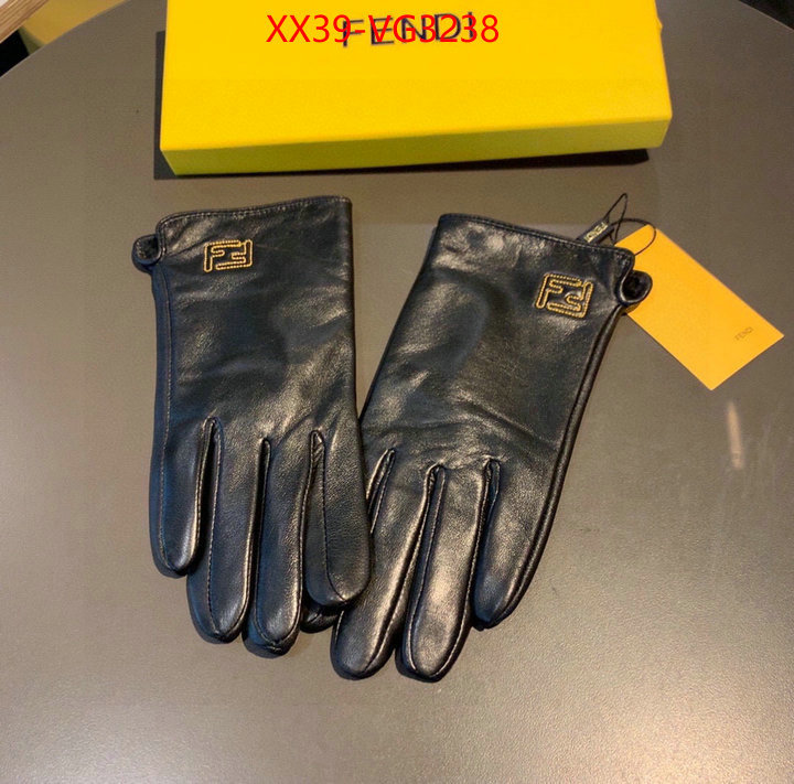 Gloves-Fendi mirror copy luxury ID: VG3238 $: 39USD