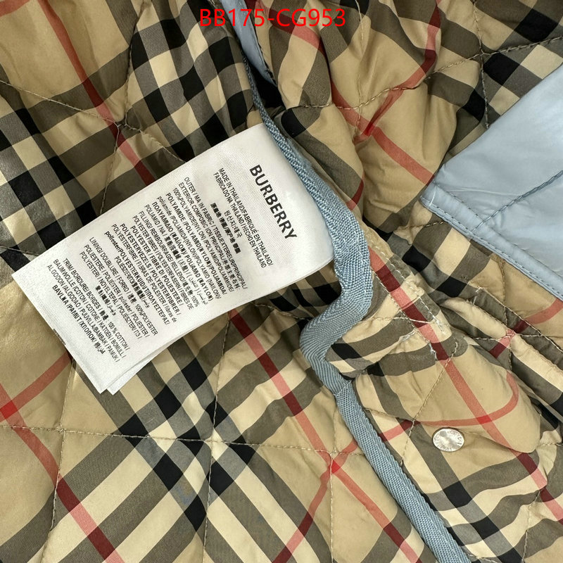 Down jacket Women-Burberry fashion ID: CG953 $: 175USD