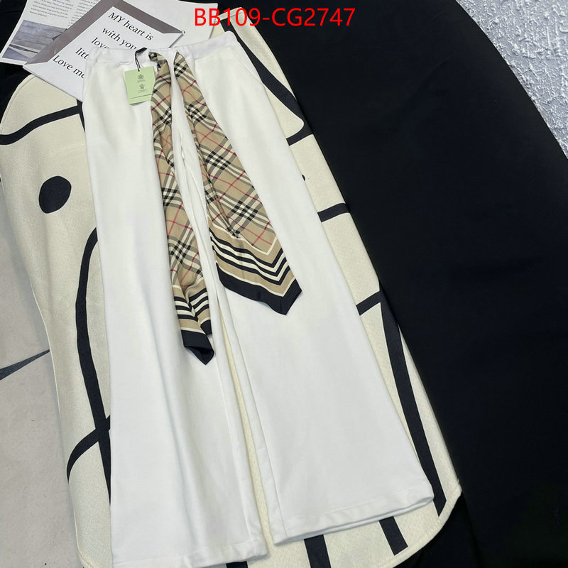 Clothing-Burberry where can i find ID: CG2747 $: 109USD