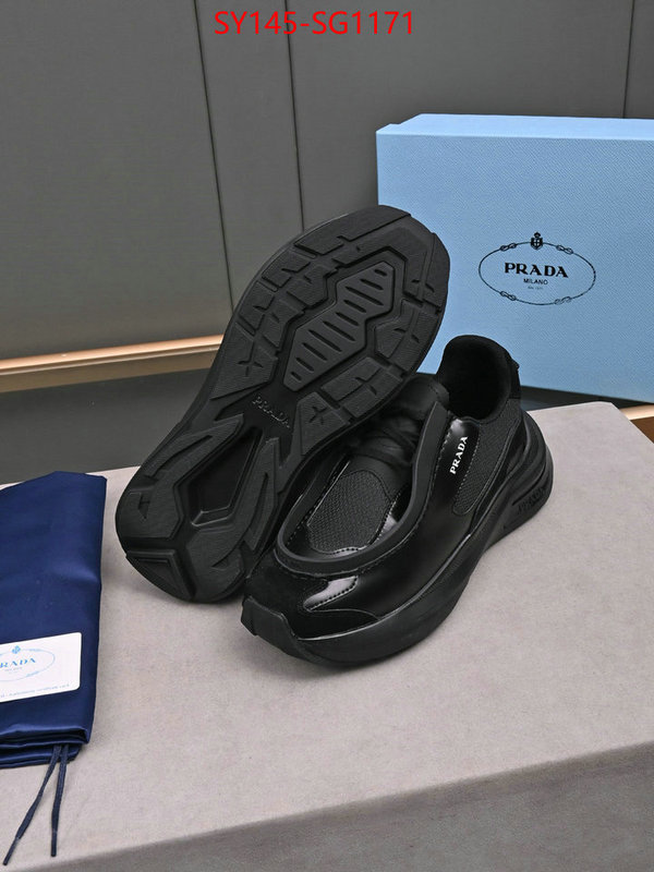 Men shoes-Prada 1:1 clone ID: SG1171 $: 145USD