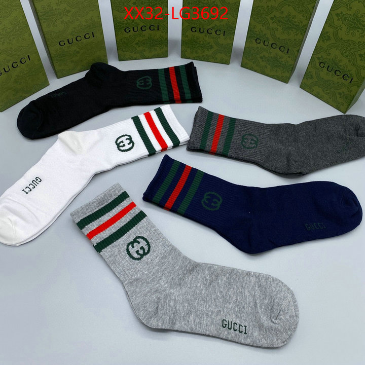 Sock-Gucci new 2023 ID: LG3692 $: 32USD