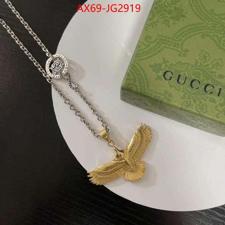 Jewelry-Gucci fake designer ID: JG2919 $: 69USD