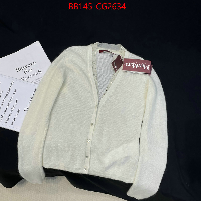 Clothing-MaxMara buying replica ID: CG2634 $: 145USD