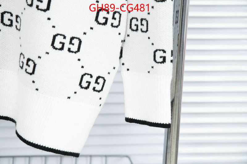 Clothing-Gucci designer replica ID: CG481 $: 89USD