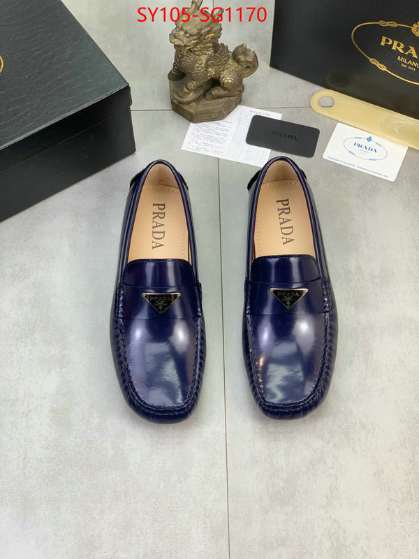 Men shoes-Prada top quality fake ID: SG1170 $: 105USD