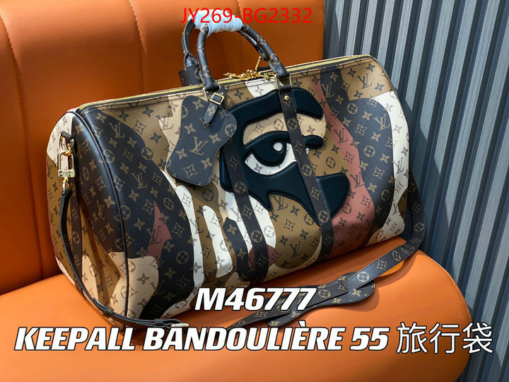 LV Bags(TOP)-Keepall BandouliRe 45-50- where can i buy ID: BG2332 $: 269USD