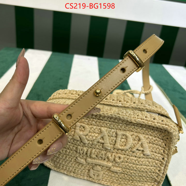 Prada Bags (TOP)-Diagonal- replicas buy special ID: BG1598 $: 219USD