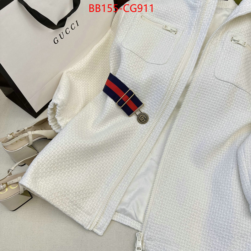 Clothing-Gucci aaaaa+ quality replica ID: CG911 $: 155USD