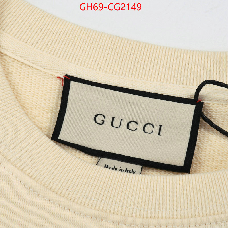 Clothing-Gucci aaaaa quality replica ID: CG2149 $: 69USD