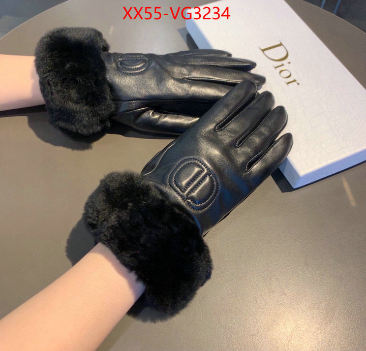 Gloves-Dior shop ID: VG3234 $: 55USD