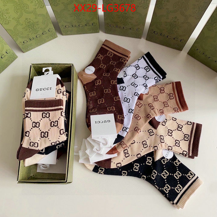 Sock-Gucci buy first copy replica ID: LG3678 $: 29USD