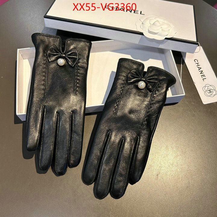 Gloves-Chanel replica designer ID: VG3360 $: 55USD