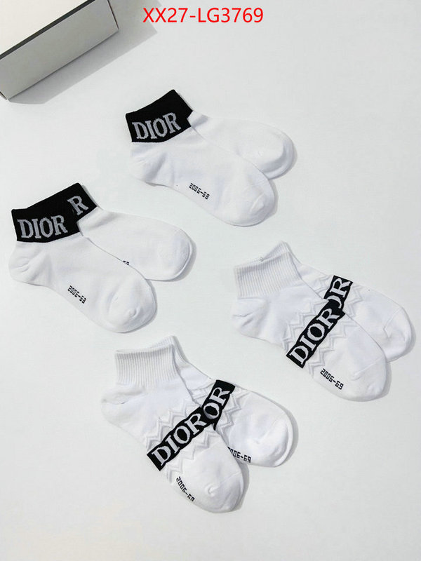 Sock-Dior best quality replica ID: LG3769 $: 27USD