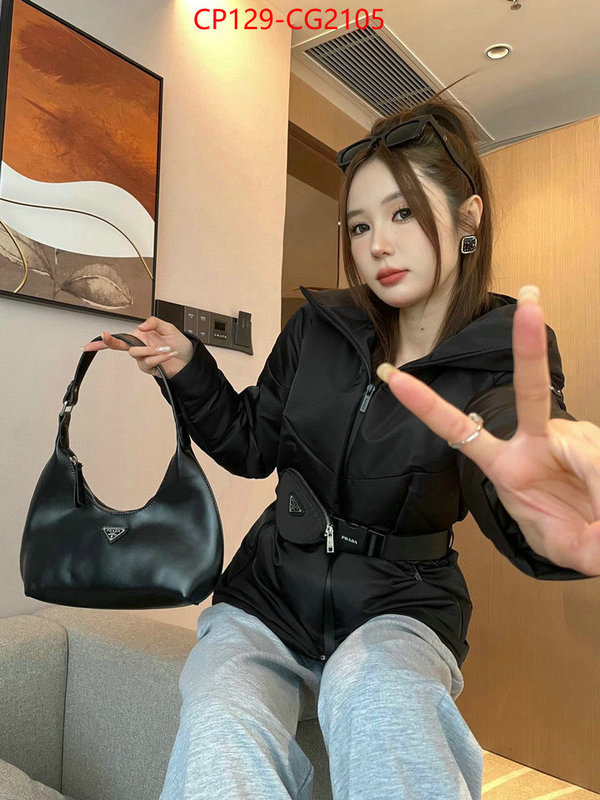 Down jacket Women-Prada 1:1 replica wholesale ID: CG2105 $: 129USD