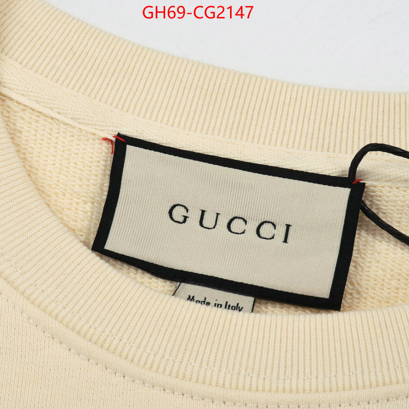 Clothing-Gucci what are the best replica ID: CG2147 $: 69USD