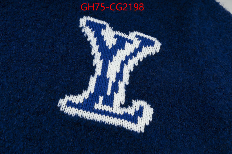 Clothing-LV wholesale imitation designer replicas ID: CG2198 $: 75USD