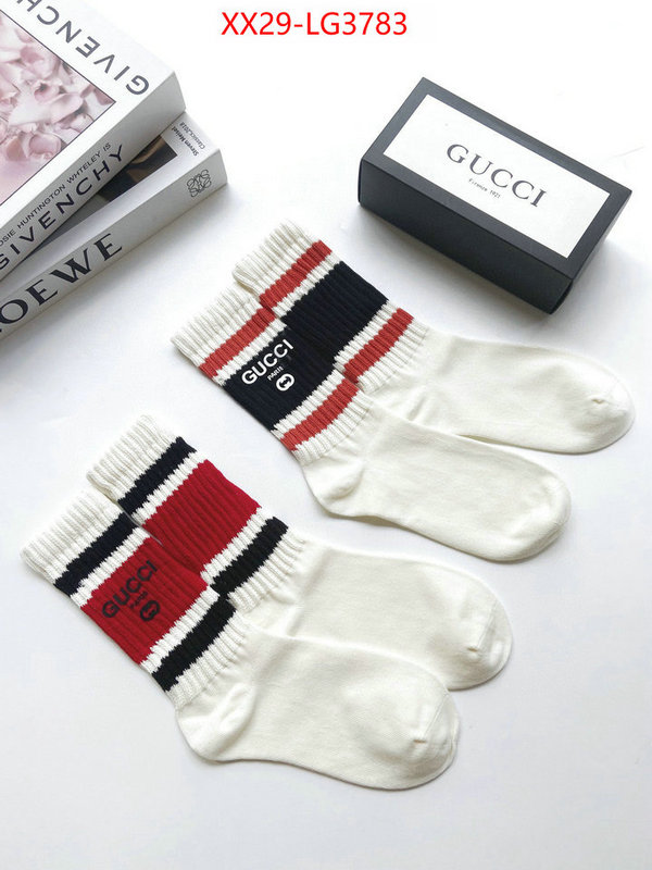 Sock-Gucci quality replica ID: LG3783 $: 29USD