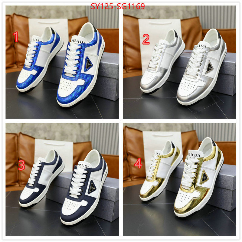 Men shoes-Prada designer 7 star replica ID: SG1169 $: 125USD