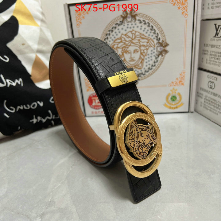 Belts-Versace best wholesale replica ID: PG1999 $: 75USD