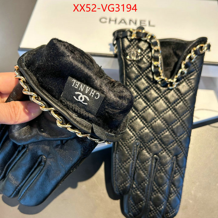 Gloves-Chanel store ID: VG3194 $: 52USD