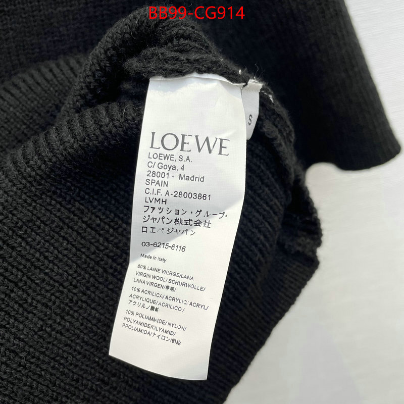 Clothing-Loewe high quality replica designer ID: CG914 $: 99USD