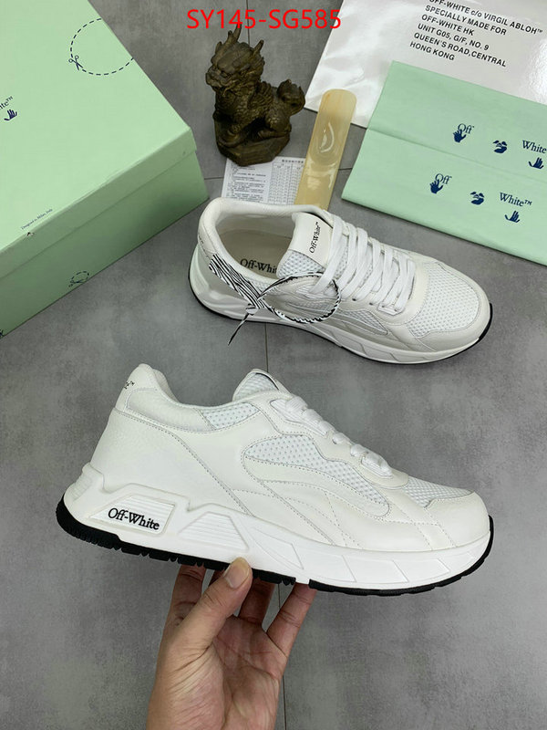 Men Shoes-Offwhite best quality fake ID: SG585 $: 145USD