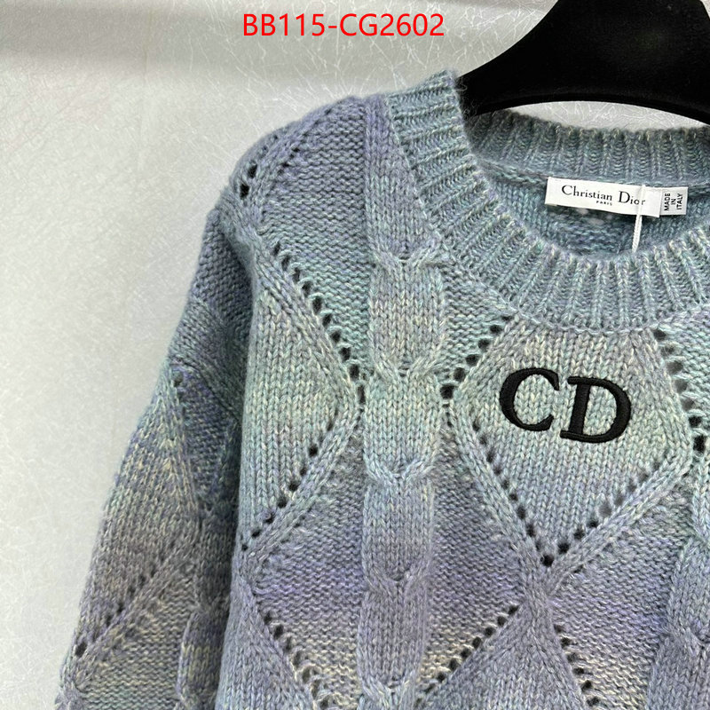 Clothing-Dior replica sale online ID: CG2602 $: 115USD