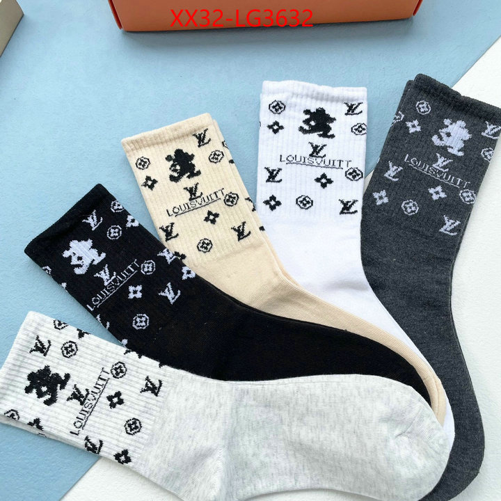 Sock-LV 7 star replica ID: LG3632 $: 32USD