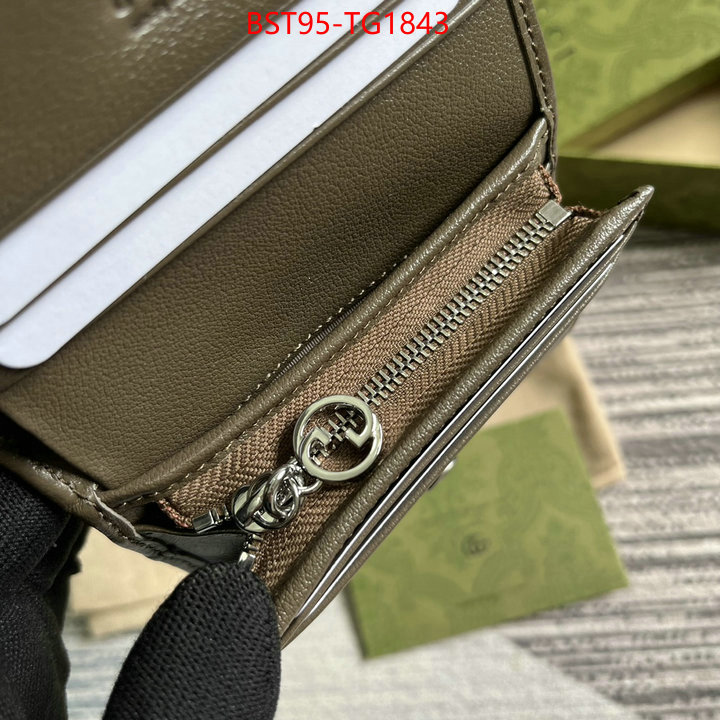 Gucci Bags(TOP)-Wallet- fashion designer ID: TG1843 $: 95USD