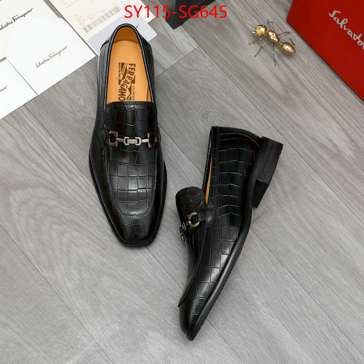 Men shoes-Ferragamo replcia cheap from china ID: SG645 $: 115USD