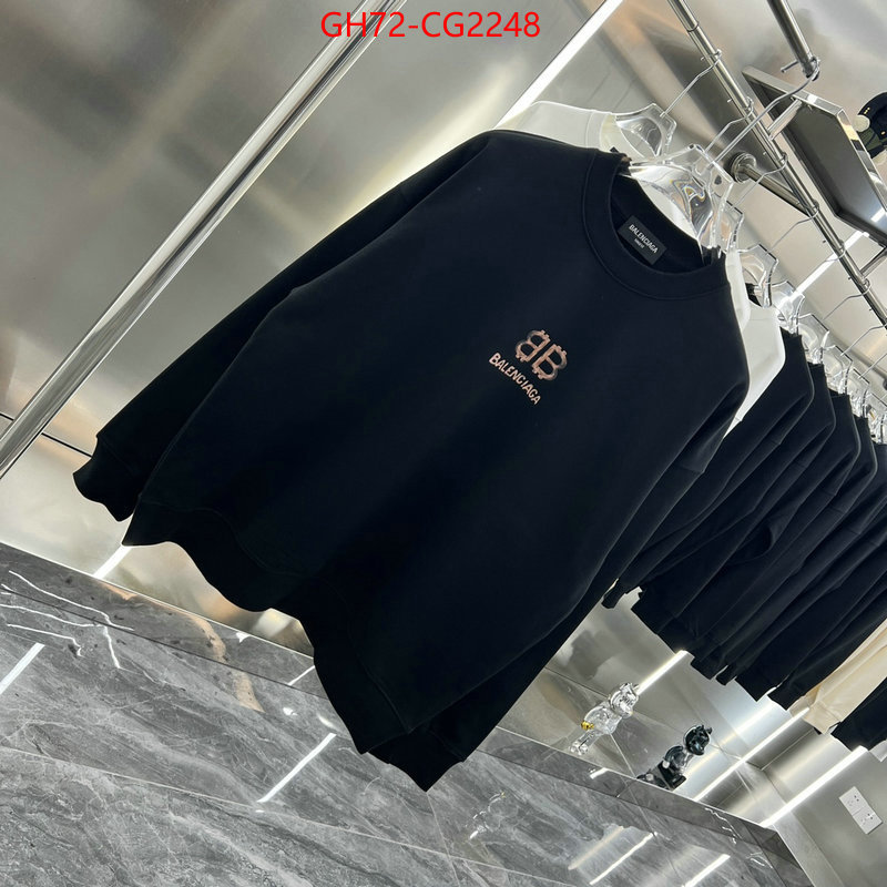 Clothing-Balenciaga what is a 1:1 replica ID: CG2248 $: 72USD