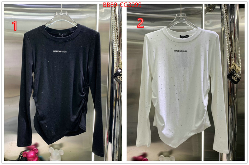 Clothing-Balenciaga styles & where to buy ID: CG3099 $: 89USD