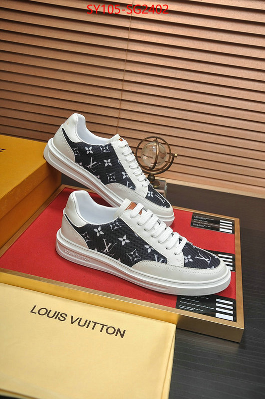 Men Shoes-LV luxury shop ID: SG2402 $: 105USD