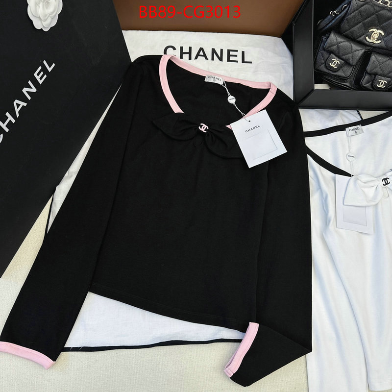Clothing-Chanel shop the best high quality ID: CG3013 $: 89USD