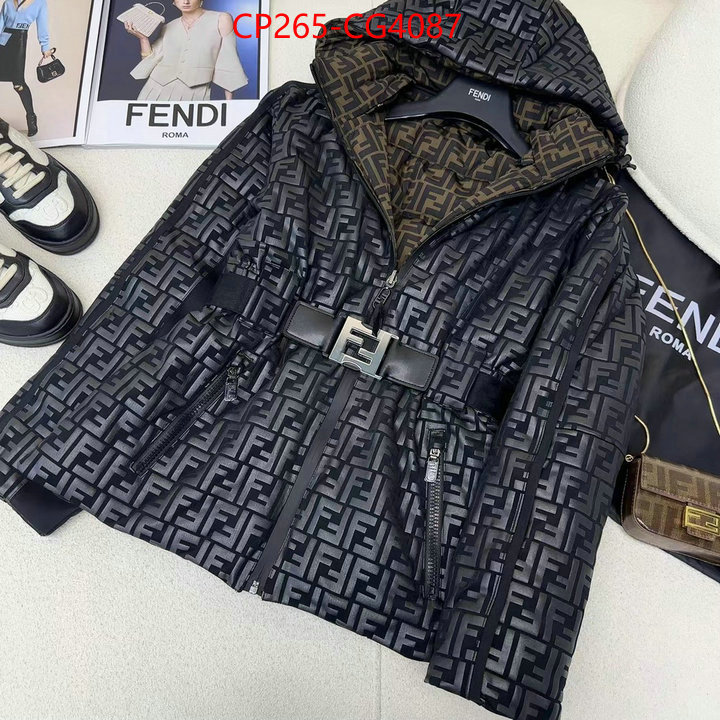 Down jacket Women-Fendi china sale ID: CG4087 $: 265USD