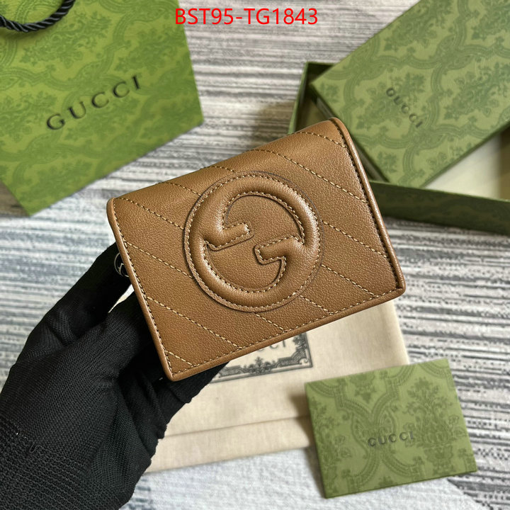 Gucci Bags(TOP)-Wallet- fashion designer ID: TG1843 $: 95USD