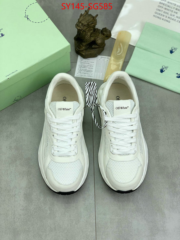 Men Shoes-Offwhite best quality fake ID: SG585 $: 145USD