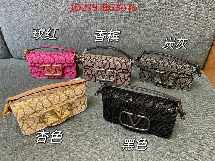 Valentino Bags(TOP)-LOC-V Logo what is a 1:1 replica ID: BG3616