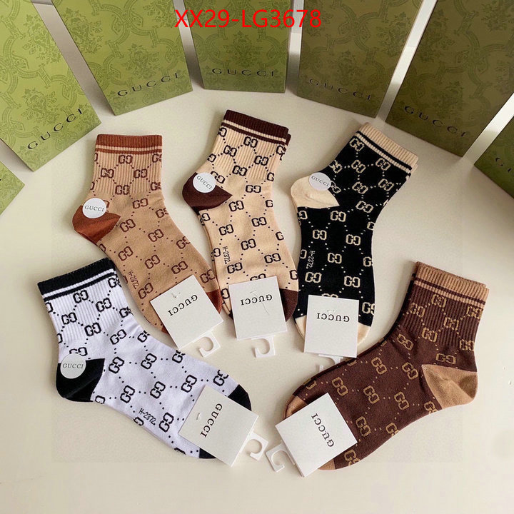 Sock-Gucci buy first copy replica ID: LG3678 $: 29USD