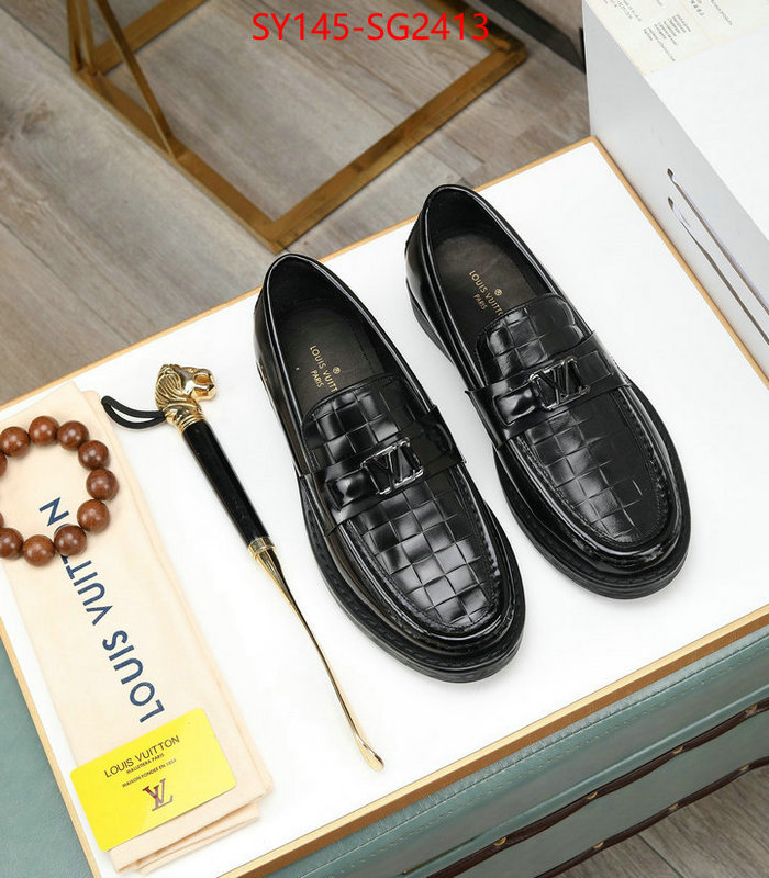 Men Shoes-LV top quality fake ID: SG2413 $: 145USD