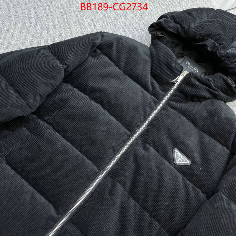 Down jacket Women-Prada cheap ID: CG2734 $: 189USD