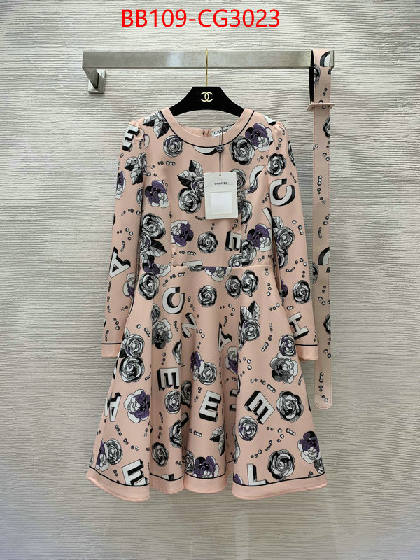 Clothing-Chanel wholesale designer shop ID: CG3023 $: 109USD