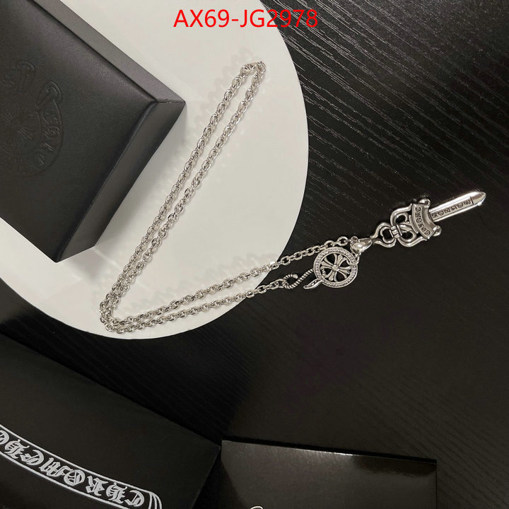 Jewelry-Chrome Hearts sale ID: JG2978 $: 69USD