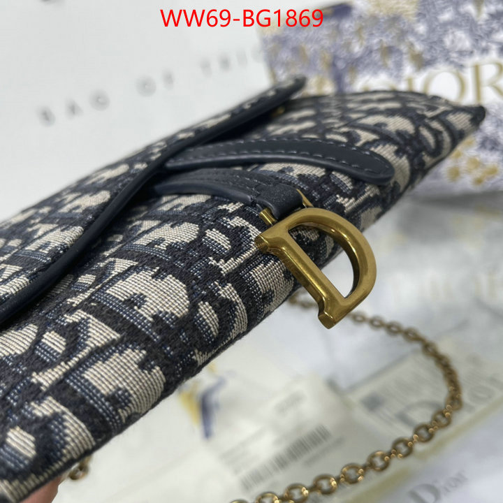 Dior Bags(4A)-Saddle- high quality customize ID: BG1869 $: 69USD