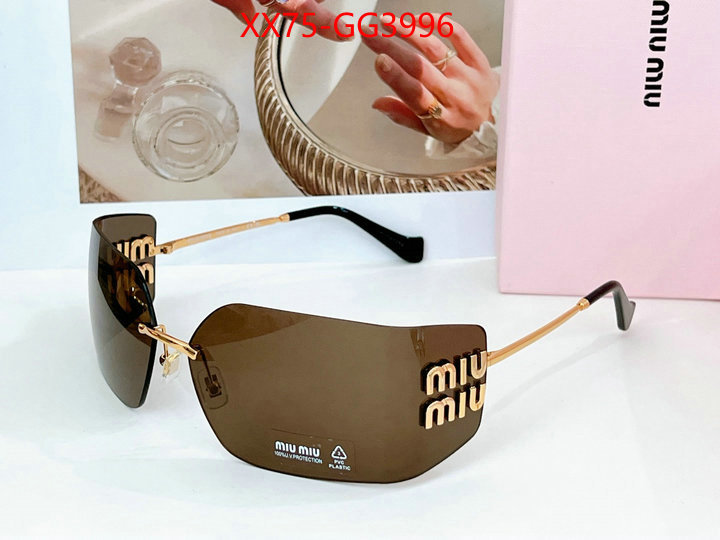 Glasses-Miu Miu buy ID: GG3996 $: 75USD