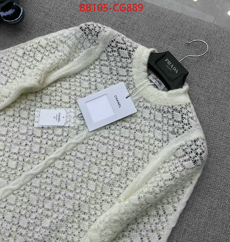 Clothing-Chanel where to buy high quality ID: CG889 $: 105USD