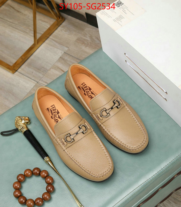 Men shoes-Ferragamo designer wholesale replica ID: SG2534 $: 105USD