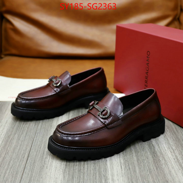 Men shoes-Ferragamo perfect replica ID: SG2363 $: 185USD