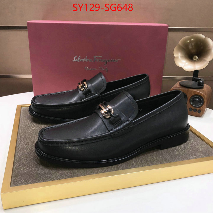 Men shoes-Ferragamo replica aaaaa+ designer ID: SG648 $: 129USD